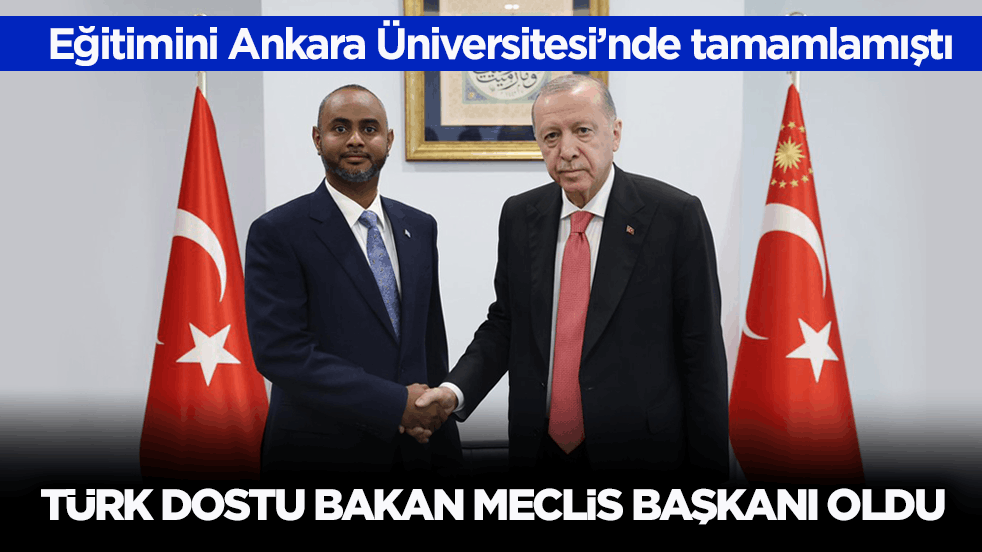 Eğitimini Ankara Üniversitesi’nde tamamlamıştı! Türk dostu bakan Meclis Başkanı oldu