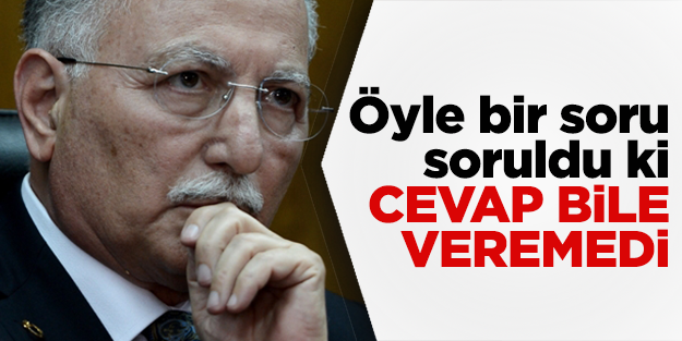 Ekmel, o soruya cevap vermedi