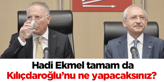 Ekmel'e gaf ekibi kurdular