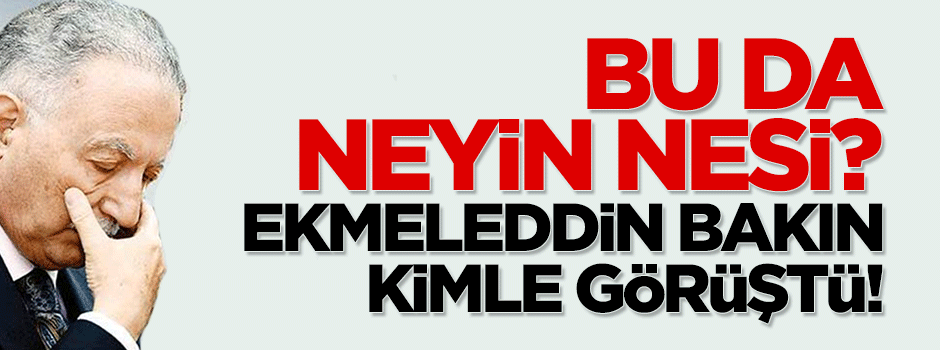 Ekmeleddin İhsanoğlu, darbeci Sisi ile görüştü