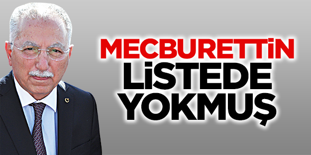 Ekmeleddin İhsanoğlu'nun adı listede yokmuş