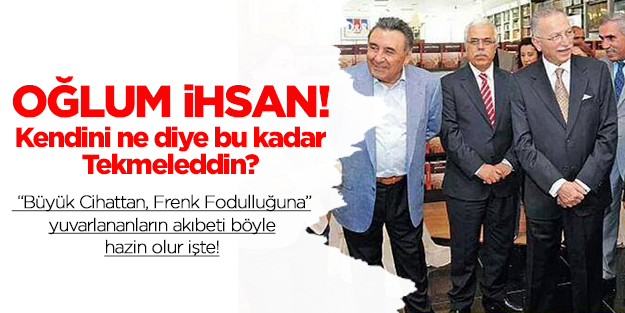 Ekmeleddin! Kendini ne diye tekmeleddin?