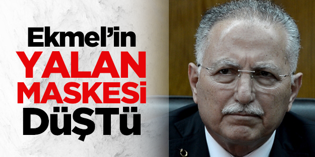 Ekmel'in maskesi düştü