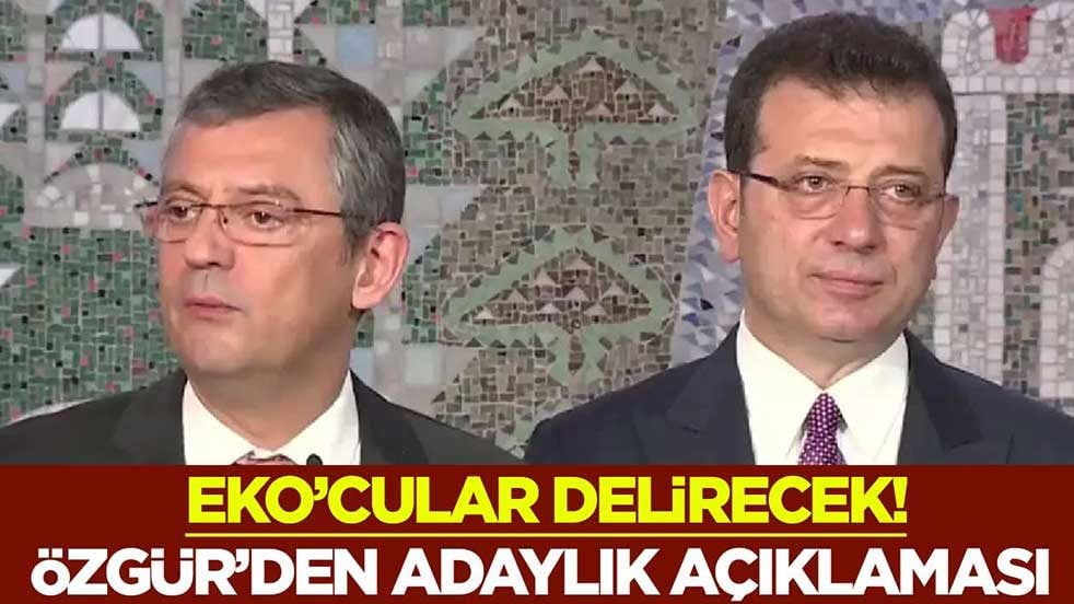 Eko’cular delirecek! Özgür Özel’den adaylık açıklaması