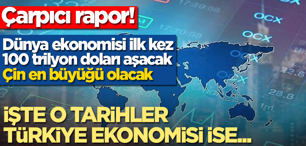 Ekonomi ve İş Araştırmaları Merkezi: Dünya ekonomisi ilk kez 2022'de 100 trilyon doları aşacak