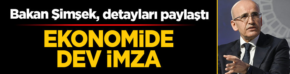 Ekonomide dev imza: Bakan Şimşek IN-RAIL projesinin detaylarını paylaştı