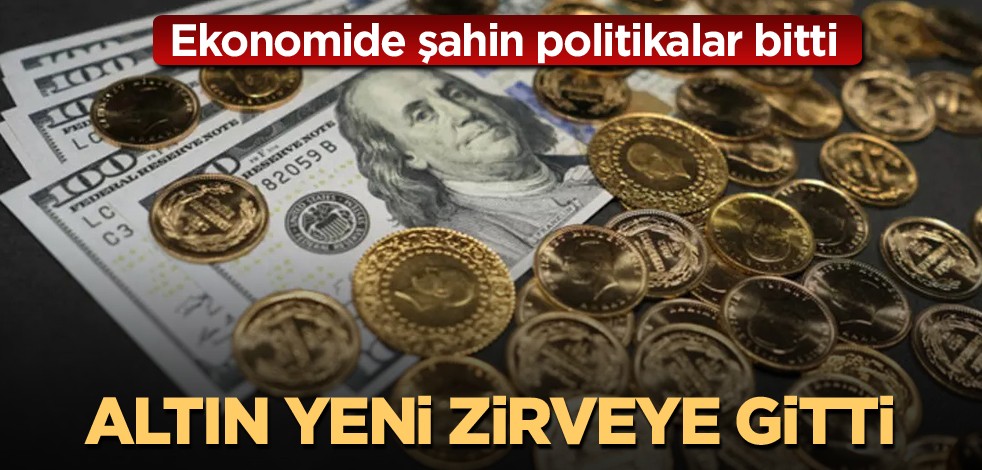 Ekonomide şahin politikalar bitti... Altın yeni zirveye gitti