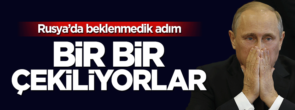 Ekonomik kriz içindeki Rusya''dan kaçan kaçana