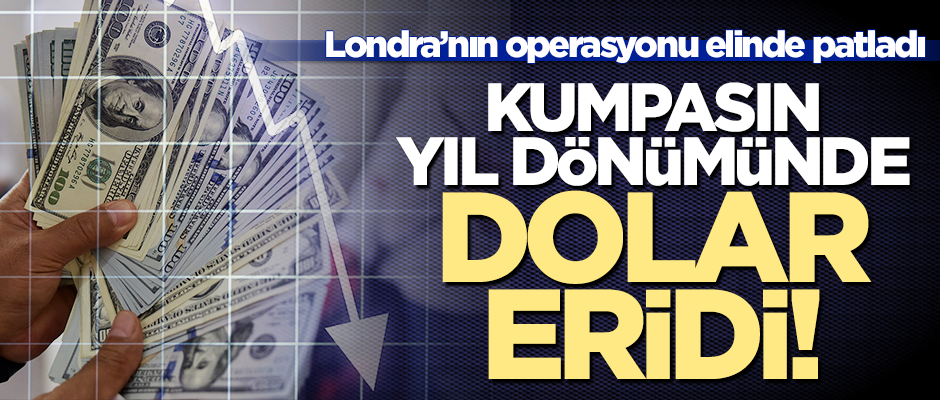 Ekonomiye ABD saldırısının yıl dönümünde dolar 5.50’nin altında