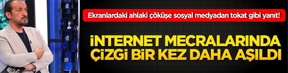 Ekranlardaki ahlaki çöküşe sosyal medyadan tokat gibi yanıt! İnternet mecralarında çizgi bir kez daha aşıldı!
