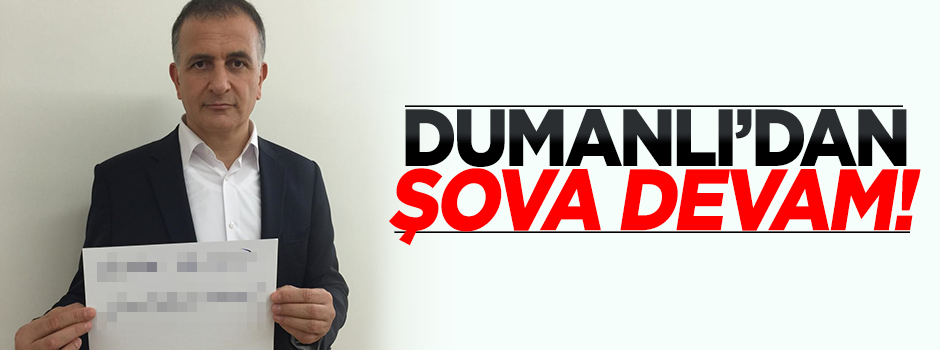 Ekrem Dumanlı’dan şova devam!