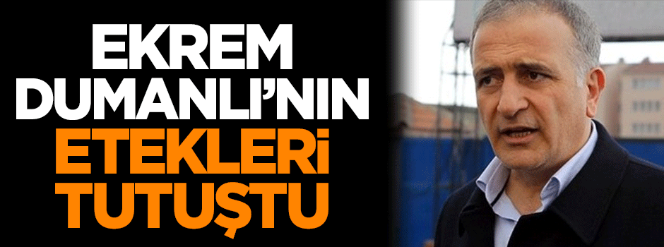 Ekrem Dumanlı'nın etekleri tutuştu!