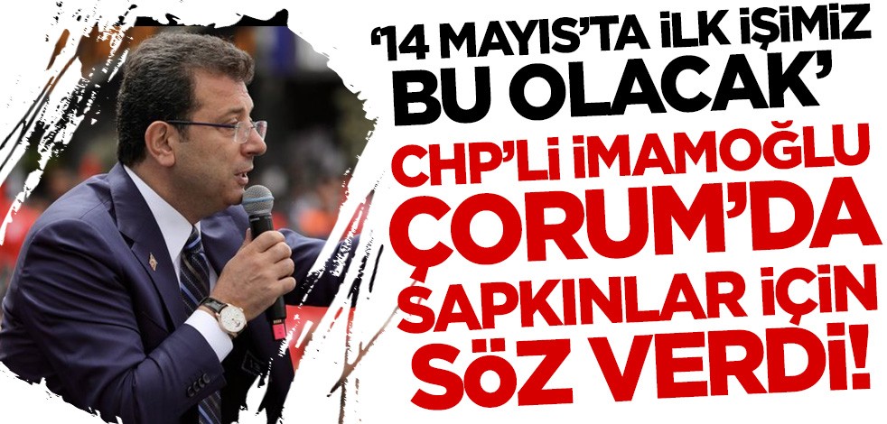 Ekrem İmamoğlu eşcinseller için meydanda böyle söz verdi! '14 Mayıs'ta İstanbul Sözleşmesi'ne döneceğiz'