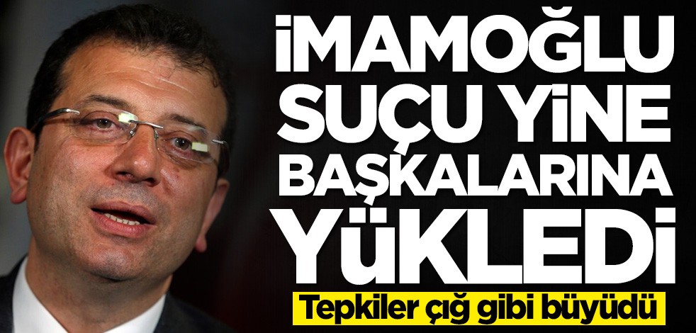 Ekrem İmamoğlu ihale kıyağından bakın nasıl kurtulmaya çalıştı
