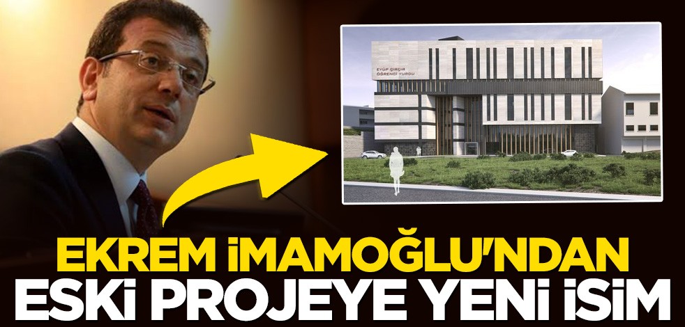 Ekrem İmamoğlu öğrenci yurdunu iptal etti!
