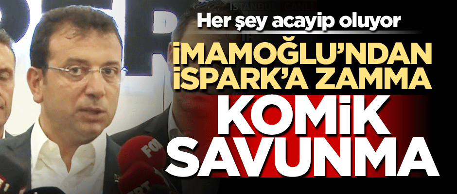 Ekrem İmamoğlu'dan İSPARK ücretlerine gelen zamma komik savunma!