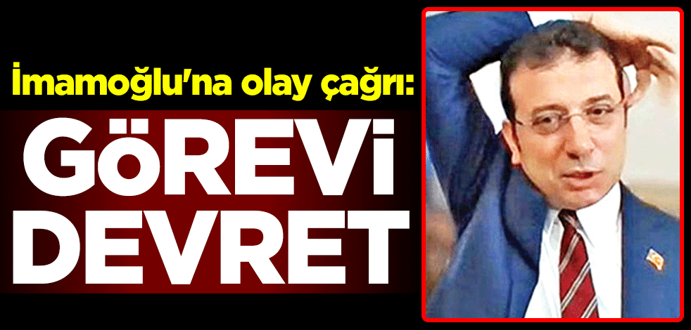 Ekrem İmamoğlu'na olay çağrı: Görevi ilçe belediyelere devret