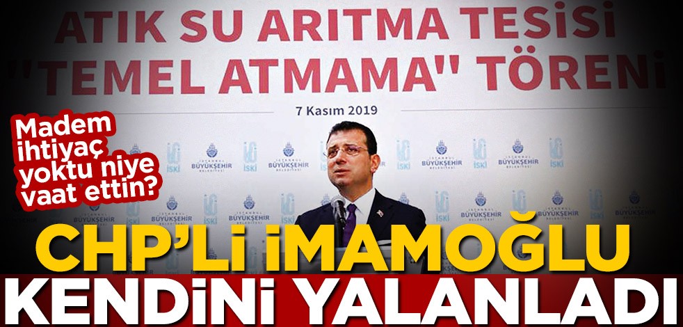 Ekrem İmamoğlu'nda icraat yok yalan çok