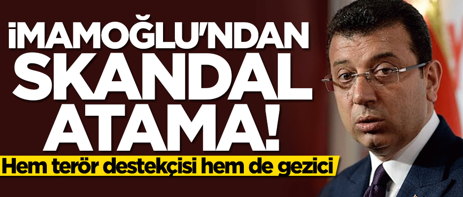 Ekrem İmamoğlu'ndan HDP destekçisine büyük kıyak!