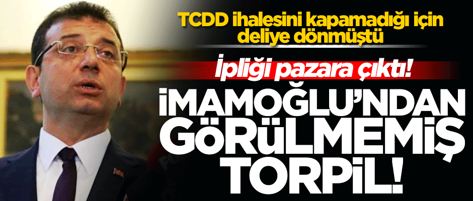 Ekrem İmamoğlu'ndan yakın arkadaşına görülmemiş torpil! Hem 'ihale' hem 'genel müdürlük'