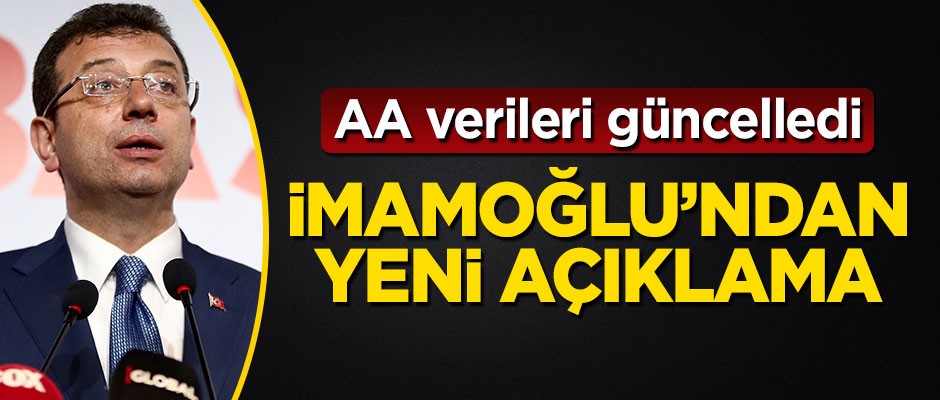 Ekrem İmamoğlu'ndan yeni açıklama