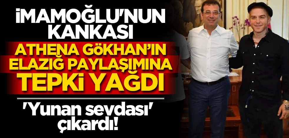 Ekrem İmamoğlu'nun kankası Gökhan Özoğuz Elazığ depreminden 'Yunan sevdası' çıkardı!