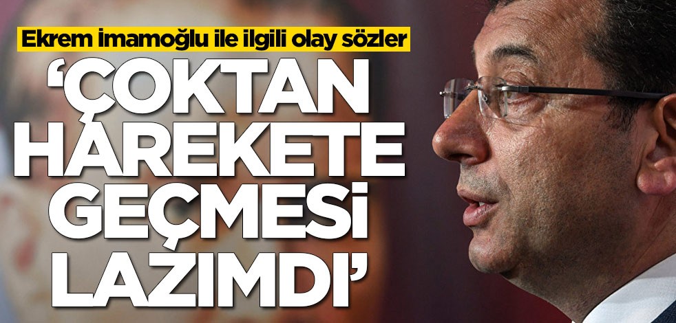Emin Pazarcı'dan çarpıcı sözler: Ekrem İmamoğlu'nun çoktan harekete geçmesi lazımdı