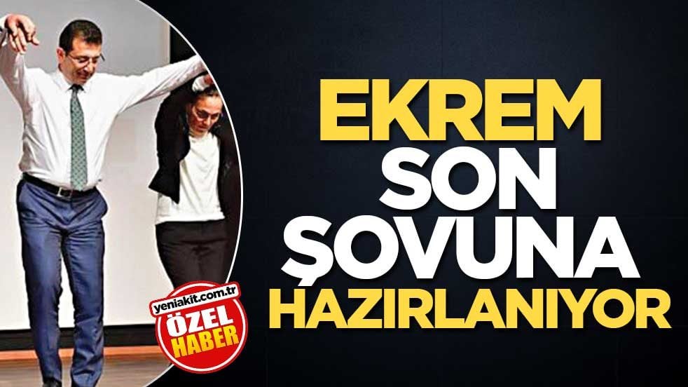 Ekrem son şovuna hazırlanıyor