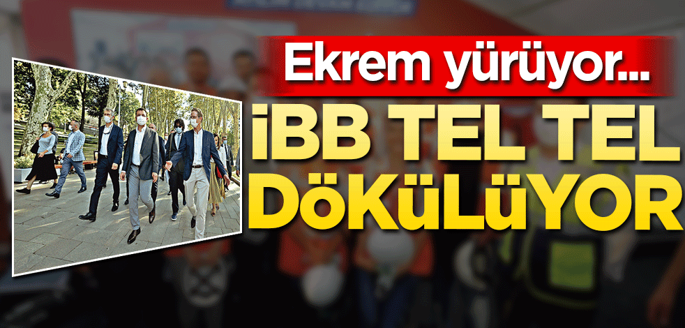 Ekrem yürüyor... İBB tel tel dökülüyor!