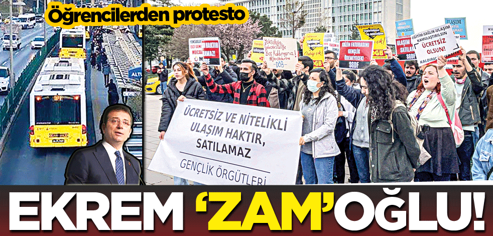 Ekrem ‘Zam’oğlu!