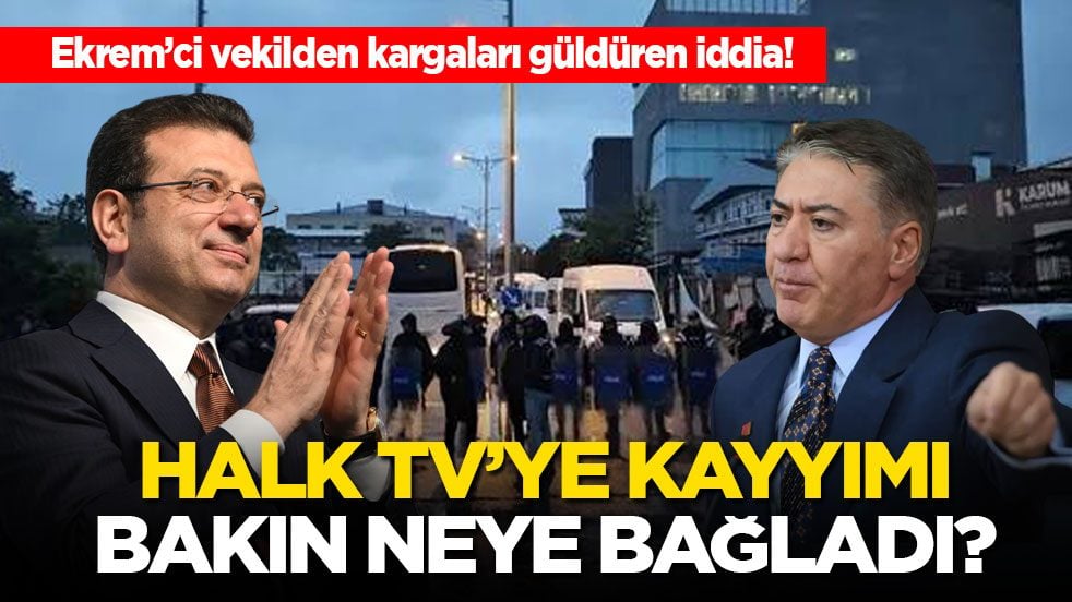 Ekrem’ci vekilden kargaları güldüren iddia! Halk TV’ye kayyımı bakın neye bağladı?
