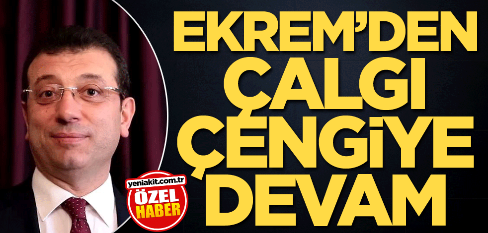 Ekrem’den çalgı çengiye devam