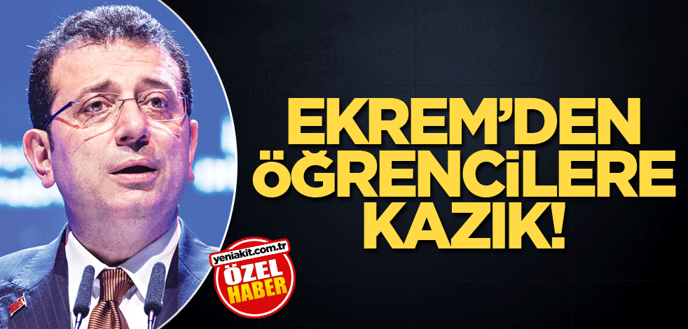 Ekrem’den öğrenciye ayrımcılık