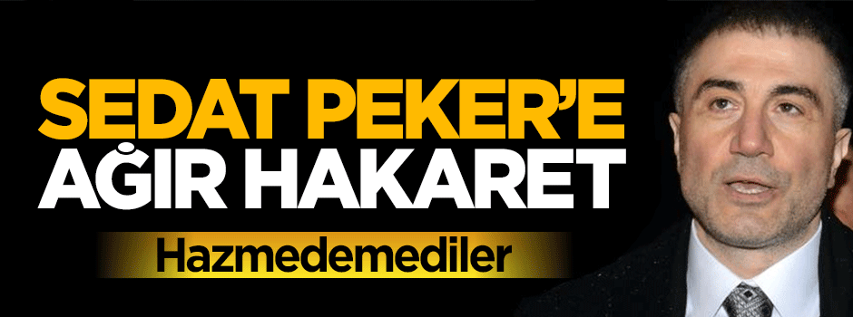 Ekşisözlük'te Sedat Peker'e ağır hakaret