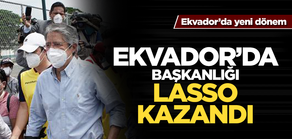Ekvador'da devlet başkanlığı seçimini sağcı Guillermo Lasso kazandı