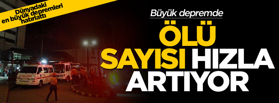 Ekvador'daki depremde ölü sayısı 77'ye yükseldi