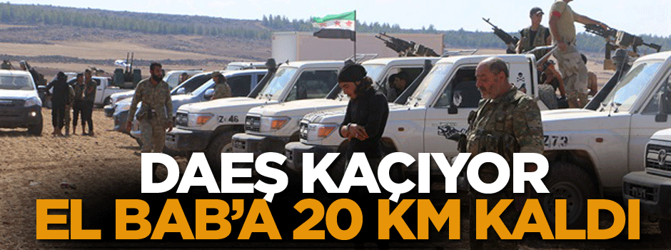 El Bab’a sadece 20 km kaldı