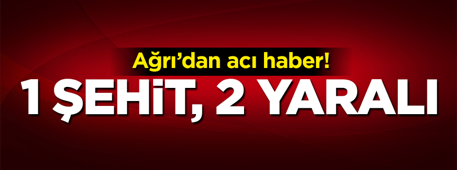 El bombası patladı: 1 şehit, 2 yaralı