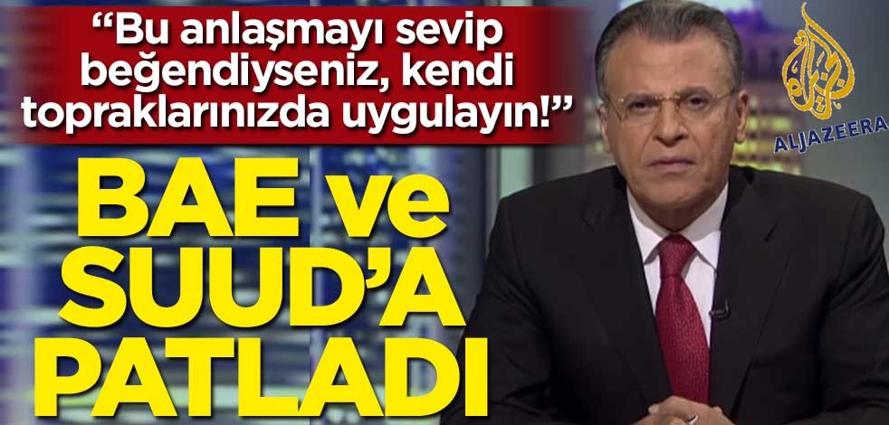El-Cezire’nin dünyaca ünlü sunucusu hasta yatağından BAE ve Suudi Arabistan’a patladı!