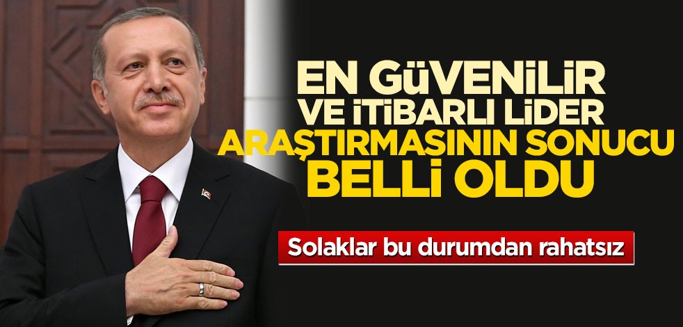 El Cezire'nin yaptığı İslam dünyasının 'En Güvenilir ve İtibarlı Lider Araştırması'nın sonucu belli oldu