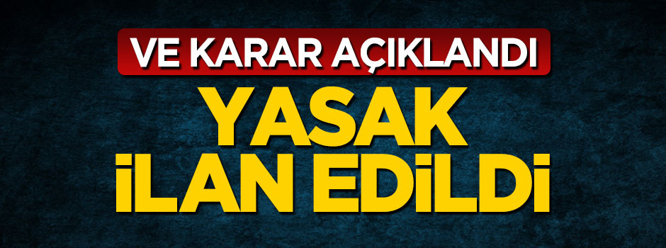 Elazığ'da 4 köyde sokağa çıkma yasağı ilan edildi