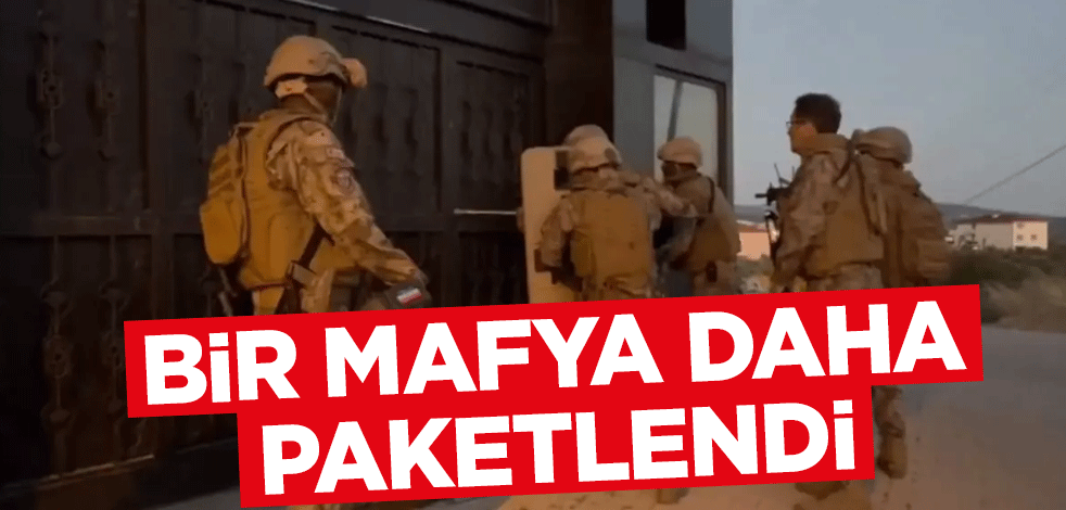 Elebaşılığını Sadettin Pahsa'nın yaptığı organize suç örgütü çökertildi
