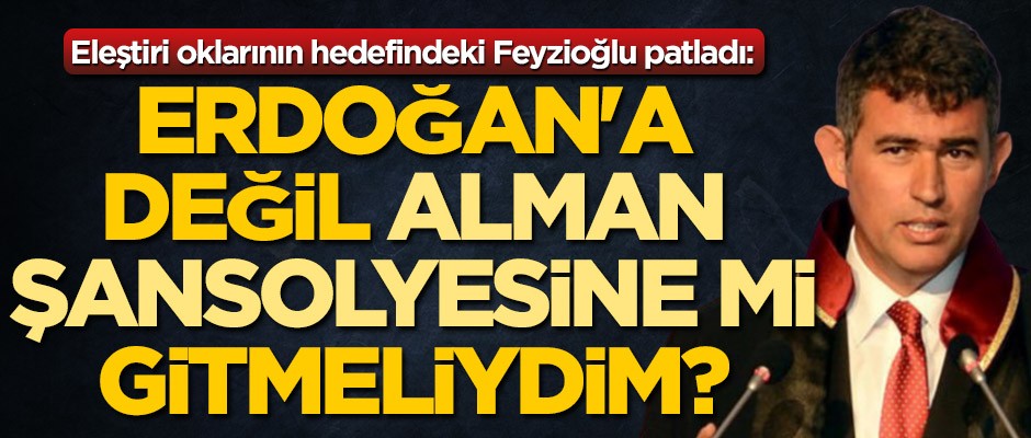 Eleştiri oklarının hedefindeki Feyzioğlu patladı: Alman şansolyesine mi gitmeliydim?