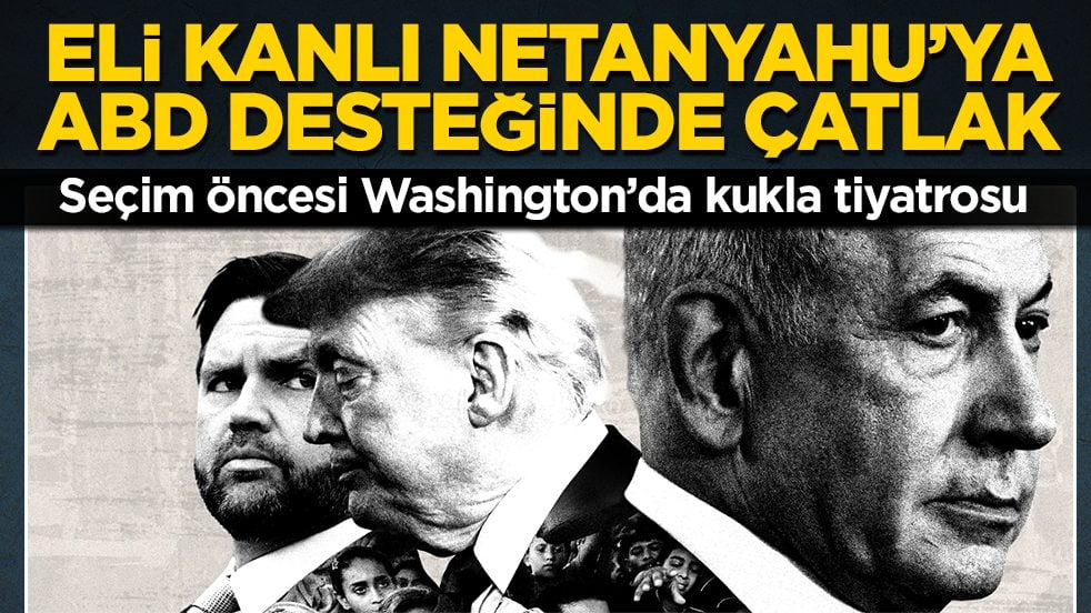 Eli kanlı Netanyahu’ya ABD desteğinde çatlak! Seçim öncesi Washington’da kukla tiyatrosu