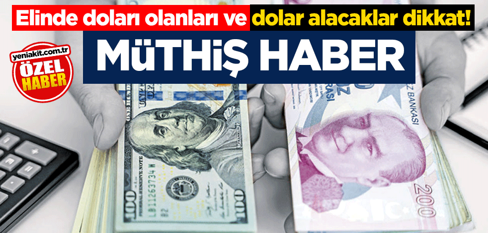Elinde doları olanları ve dolar alacaklar dikkat! TL tahtını geri alacak