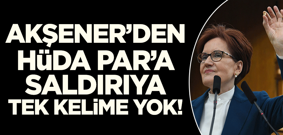 Elinde kurşunla yaygara koparan Meral Akşener'den tek kelime çıkmadı!