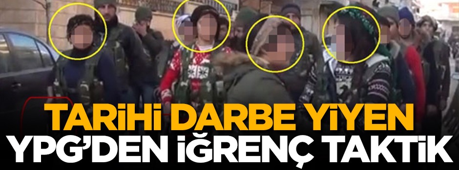 Terör örgütü, çocukları sahaya sürecek