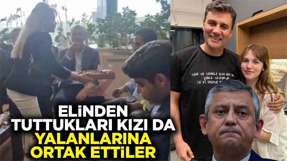 Elinden tuttukları kızı da yalanlarına ortak ettiler