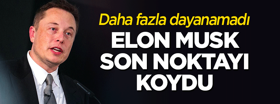 Elon Musk, Bitcoin tartışmalarına son noktayı koydu