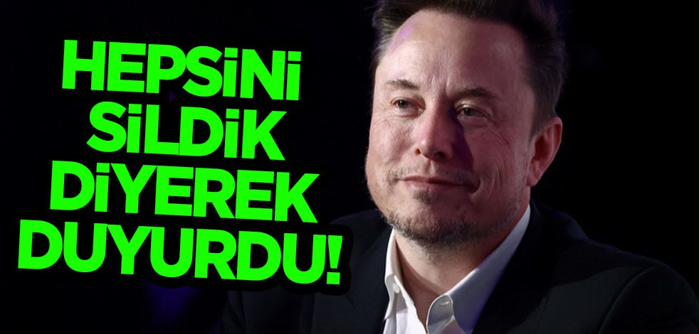 Elon Musk: Güvenlik için bügün Crowdstrike'ı tüm sistemlerimizden sildik dedi!